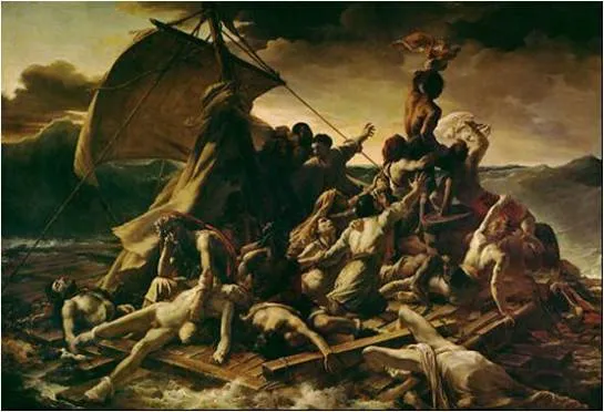 Tableau Le Radeau de la méduse