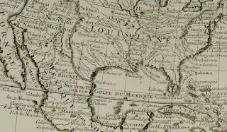 Carte de la Louisiane française