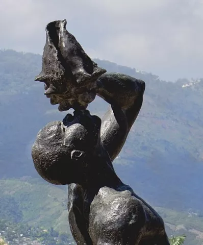 Stature du Marron inconnu à Port-au-Prince