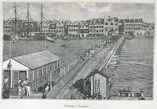 Le Pont de Curaçao  extrait de : Voyage aux trois Guyanes et aux Antilles