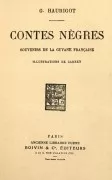 Couverture de Contes nègres : souvenirs de la Guyane française