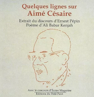 Première de couverture du livre Quelques lignes sur Aimé Césaire