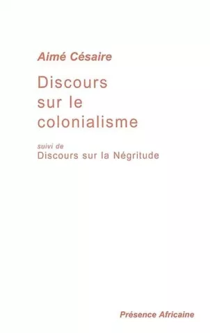 Première de couverture du livre Discours sur le colonialisme d'Aimé Césaire